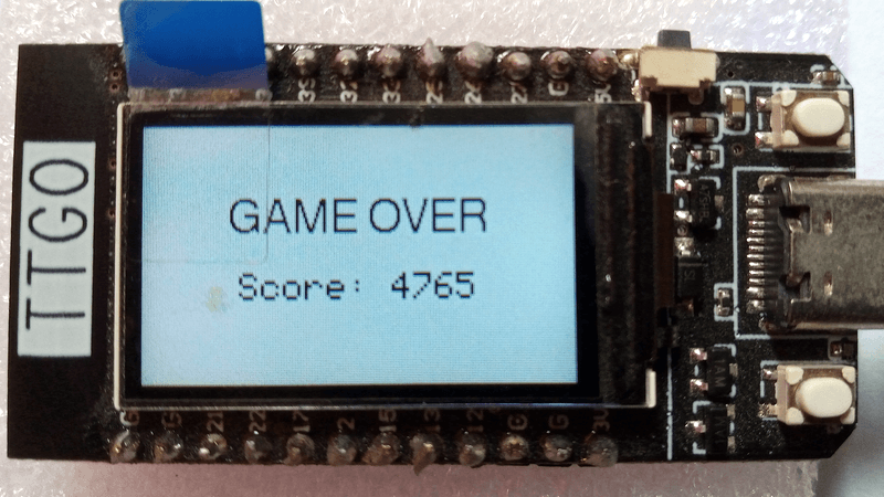 dino - game over